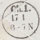 136870 1882 MAIL ALDERLEY EDGE, CHESHIRE TO BERLIN WITH 1D PINK, 1D LILAC AND 1½D VENETIAN (SG167) X 2.