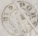 136872 1862 MAIL LONDON TO OPORTO WITH 6D LILAC (SG68).