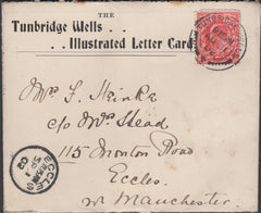 136905 1902 'The Tunbridge Wells... Illustrated Letter Card' TO ECCLES, MANCHESTER.