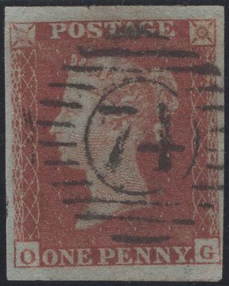 137031 1853 1D PL.161 (SG8)(OG).