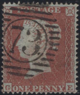 137050 1854 DIE 1 1D PL.187 (SG17)(GE).