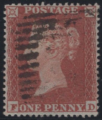 137059 1854 DIE 1 1D PL.194 (SG17)(FD).