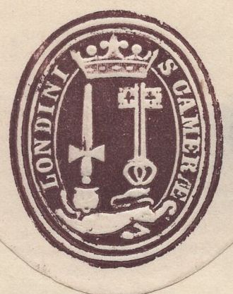 137090 1890 PENNY POSTAGE JUBILEE, NEWSPAPER WRAPPER FROM THE GUILDHALL EXHIBITION TO LEWISHAM WITH ½D BANTAM (SG48), GUILDHALL EXHIBITION HAND STAMP.