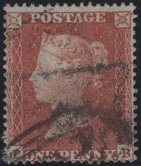 137114 1854 DIE 1 1D PL.180 (SG17)(PB).