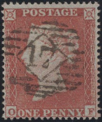 137115 1854 DIE 1 1D PL.201 (SG17)(OF).