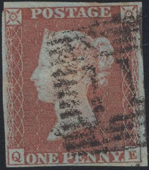 137133 1849 1D PL.98 (SG8)(QE).