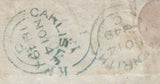 137182 1849 PRINTED 'PROPERTY TAX' LETTER 'ON HER MAJESTY'S SERVICE' FROM LONDON TO WIGTON, RE-DIRECTED TO KESWICK.