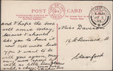 137183 1905 UNPAID AND UNSURCHARGED MAIL USED LOCALLY IN STAMFORD.