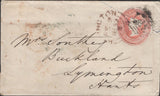 137215 1853 1D PINK ENVELOPE CODFORD ST PETER TO LYMINGTON WITH 'CODFORD.ST.PETER' UDC.