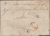 137276 1776 FREE MAIL SALISBURY TO LONDON WITH 'SALISBURY' HAND STAMPS (WL597).