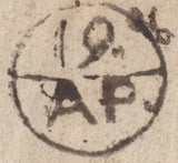 137276 1776 FREE MAIL SALISBURY TO LONDON WITH 'SALISBURY' HAND STAMPS (WL597).