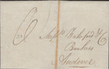 137279 1825 MAIL SALISBURY TO ANDOVER WITH 'SALISBURY' HAND STAMP (WL641).