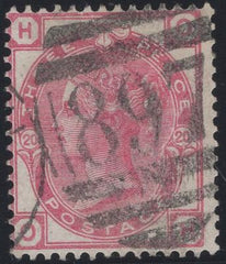 137351 1881 3D ROSE WMK CROWN PL.20 (SG158) GOOD USED.