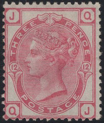 137359 1873 3D ROSE PL.12 (SG143) GOOD UNUSED.