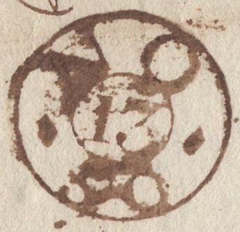 137531 1790 MAIL LOUTH TO LONDON WITH 'LOUTH' HAND STAMP (LI687).