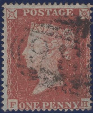 137592 1854 DIE 1 1D PL.173 (SG17)(FH IN STATE TWO).