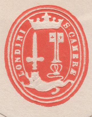 137725 1890 PENNY POSTAGE JUBILEE ENVELOPE TO LONDON WITH 1D (SG43) WITH VERY FINE 'SOUTH KENSINGTON' EXHIBITION HAND STAMP.