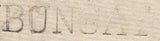 137761 1779 MAIL BUNGAY, SUFFOLK TO COGNAC, FRANCE WITH 'BUNGAY' HAND STAMP (SK61).