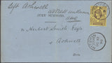 137811 1898 UNDELIVERED 'JURY SUMMONS' MAIL HERTFORD TO ASHWELL WITH 3D RATE.