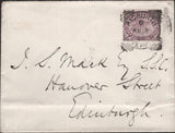 137862 'AIGBURTH/LIVERPOOL' SQUARED CIRCLE CANCELLATIONS 1888-1910 (2 ITEMS).