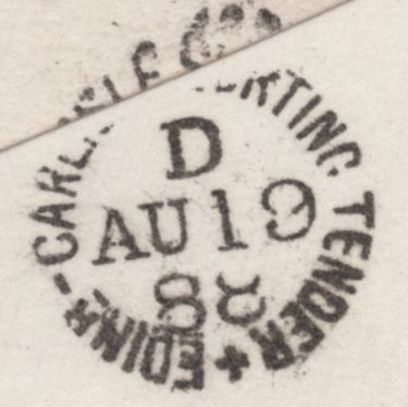 137862 'AIGBURTH/LIVERPOOL' SQUARED CIRCLE CANCELLATIONS 1888-1910 (2 ITEMS).