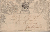 137875 1841 1D MULREADY WRAPPER 'CLERICAL, MEDICAL, AND GENERAL LIFE ASSURANCE SOCIETY' ADVERT FROM AGENT IN HALIFAX (MA113j).