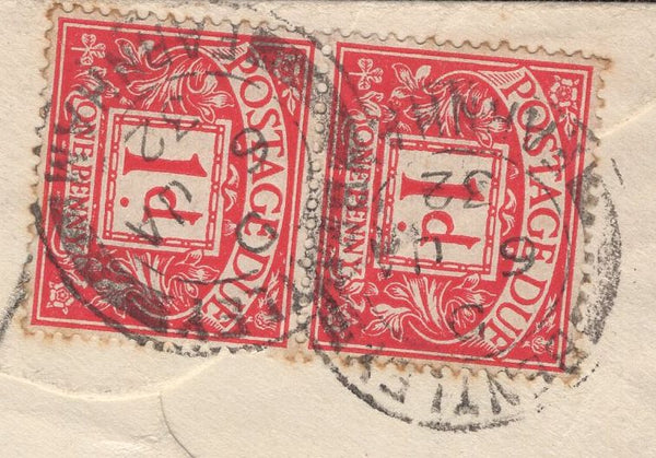 137881 1932 UNDERPAID MAIL BELGIUM TO 'MR LORD ROBERT BADEN POWELL OF GILWELL, ANGLETERRE'.