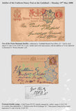 137900 1890 PENNY POSTAGE JUBILEE, COLLECTION OF POSTAL STATIONERY AND ENVELOPES USED AT THE GUILDHALL (25 ITEMS).