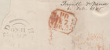 137902 1840 HERTFORD UNIFORM PENNY POST 'Pd1' TYPE J HAND STAMP ON COVER TO LONDON (HE236).