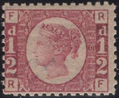 137910 1870 ½d BANTAM PL.6 (SG48)(RF) GOOD UNMOUNTED MINT.