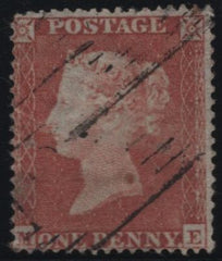 137940 1854 DIE 1 1D PL.164 (SG17)(ME) GOOD USED.
