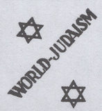 137942 1944 2½D GERMAN PROPAGANDA FORGERY WITH 'WORLD-JUDAISM' OVERPRINT.