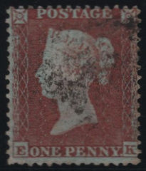 137953 1855 DIE 1 1D RES.PL.6 S.C.14 (SG22)(EK) GOOD USED.