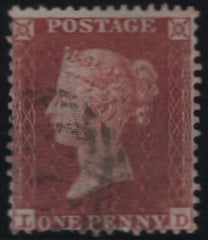137959 1855 DIE 1 1D RES.PL.3 S.C.14 (SG22)(LD) GOOD USED.