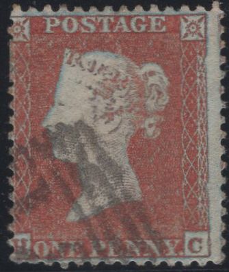 137964 1855 DIE 1 1D RES.PL.5 (SG22)(HC) GOOD USED.