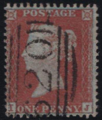 137972 1855 DIE 1 1D RES.PL.4 S.C.14 (SG22)(IJ) GOOD USED.