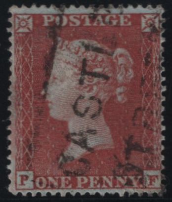 138017 1854 DIE 1 1D PL.200 (SG17)(PF) FINE USED.