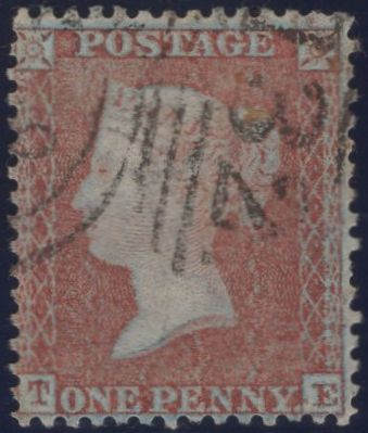 138066 1855 DIE 2 1D PL.11 (SPEC C6)(TE) GOOD USED.