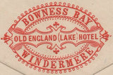 138133 1874 MAIL WINDERMERE, WESTMORLAND TO NEW YORK WITH 3D ROSE PL.14 (SG143).