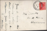 138136 'CROSBY GARRETT' CANCELLATIONS (CUMBERLAND)(3 ITEMS) 1908-1937.