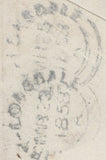 138196 1858 UNDELIVERED ? MAIL LEEDS TO KIRKBY LONSDALE WITH VARIOUS DATE STAMPS.