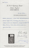 138240 1951 2D PALE RED-BROWN (SG506) USED EXAMPLE WITH ERROR OF WATERMARK AND SHOWING INCORRECT CROWN.