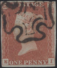 138355 1841 1D PL.19 (SG8)(EI) FINE USED.