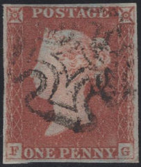 138361 1841 1D PL.17 (SG8)(FG) GOOD USED.