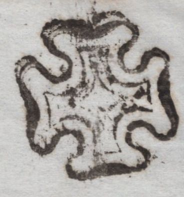 138401 1843 MAIL CUBA (DRAKE BROS) TO LONDON VIA LIVERPOOL WITH LIVERPOOL MALTESE CROSS ON REVERSE.
