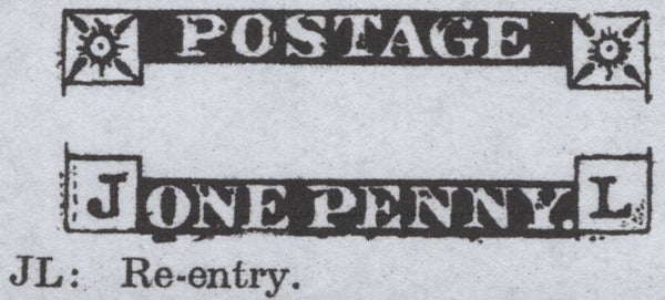 138479 1845 1D PL.59 (SG8)(JL RE-ENTRY SPEC BS48a) FINE USED.