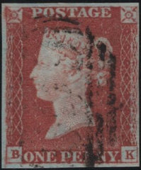 138503 1845 1D PL.59 (SG8)(BK RE-ENTRY SPEC BS48a) FINE USED.