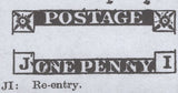 138504 1845 1D PL.57 (SG8)(JI MAJOR RE-ENTRY SPEC BS46a) GOOD USED.
