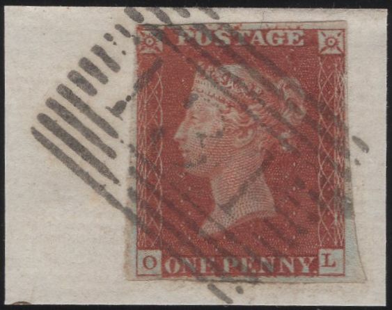 138511 1845 1D PL.57 (SG8)(OL MAJOR RE-ENTRY SPEC BS46a) FINE USED.