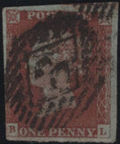 138521 1845 1D PL.59 (SG8)(BL RE-ENTRY SPEC BS48a) USED.